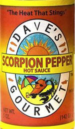 logo for bottle of Scorpion Pepper